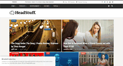 Desktop Screenshot of headstuff.org
