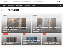 Tablet Screenshot of headstuff.org